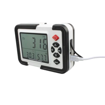 HT-2000 Digital Monitor CO2 CO2 Metru Analizor de Gaze detector 9999ppm CO2 Analizoare Cu Test de Temperatură și Umiditate