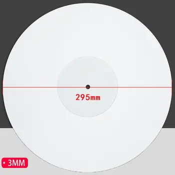12 Inch 3MM Acrilice Record Pad Anti-static LP Vinil Mat Slipmat pentru Platan Fonograf Accesorii