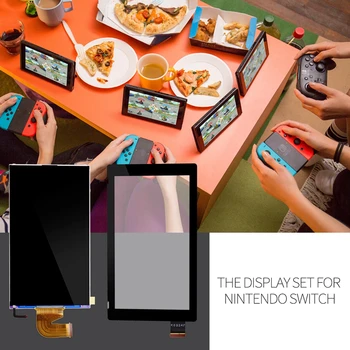 Înlocuire Ecran LCD și Touch ecran Digitizor Pentru a Comuta NS GamePad, Șurubelniță și Ecran Protector pentru Nintendo Comutator NS