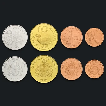 Gambia Set complet 4 Bucati Monede Noi Originale Coin Unc Reale Africa Emiterea de Monede