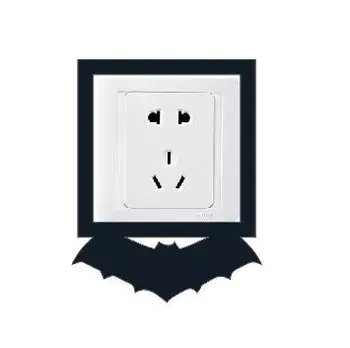 Partywakaka Batman Petrecere 4 buc Comutator Simțit Autocolante Pentru Camere de Copii Acasă Diy Decorare de Desene animate Decorare Bunting de aprovizionare
