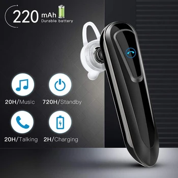 M20 Handsfree Stereo Bluetooth 5.0 Cască setul cu Cască fără Fir pentru iPhone Huawei