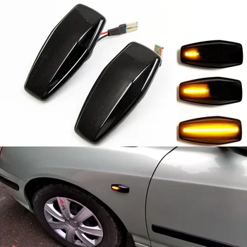 Dinamică LED de Semnalizare de poziție Laterale Lumina Pentru Hyundai Elantra XD Getz i10 Sonata XG Tucson Terracan Aripă lumini laterale 2 buc
