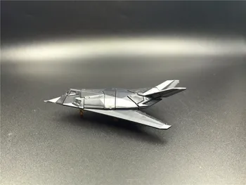 F-117 Atac Nighthawk4D De Asamblare Luptător Model De Colectare A Puzzle Figura Jucărie