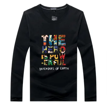 2018 Barbati Topuri de Bumbac Tricou Toamna Și Iarna Moda pentru Bărbați T-shirt pentru Bărbați Primăvară cu Mâneci Lungi Casual, O-neck T-shirt Model de Muzică