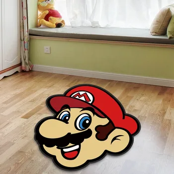 Joc Nintendo Super Mario Joc Covor Anti-Alunecare, Preș Preș Covor Acasă Mocheta Hotel, Cameră De Zi Covorase