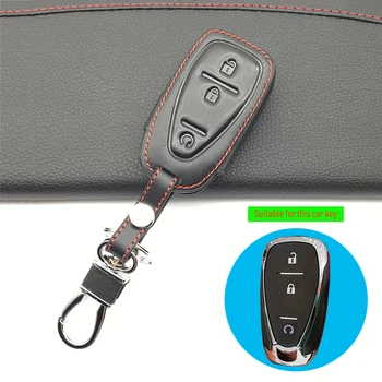 Mașină de piele breloc cheie Pentru capacul Pentru Chevrolet Cruze / Malibu XL / M49 Equinox cazuri-Cheie Smart control de la distanță accesorii