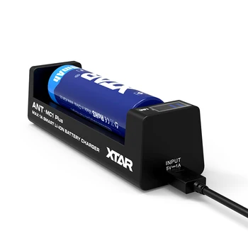 Incarcator XTAR ANT MC1 PLUS Mic Display Incarcator USB Pentru 3.6 V 3.7 V Li-ion 10440 14500 16340 18700 26650 18650 INCARCATOR