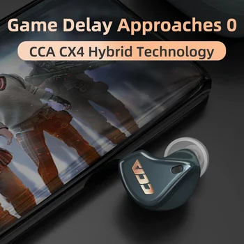 CCA CX4 Tehnologie Hibrid Șofer Adevărat Pavilioane Wireless Bluetooth 5.0 setul cu Cască căști de Anulare a Zgomotului de Control Tactil CCA C10 PRO