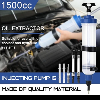 1,5 L Ulei Extractor de Umplere Sticla de Transfer de Funcționare Manual Auto Extracție Lichid Combustibil Auto Pompa Pentru ulei, sisteme hidraulice