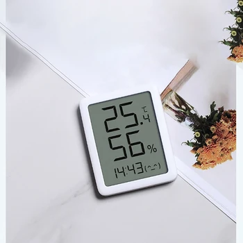 Youpin Miaomiaoce E-Link-ul de Termometru a Temperaturii Senzor de Umiditate cu LCD display mare Ecran Digital de Umiditate Metru
