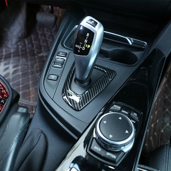 RHD si LHD Stânga de volan Auto Gear Shift Cadru Ornamente din Fibra de Carbon ABS Pentru BMW F30 F32 F33 F34 F36 3 Seria 4 Accesorii