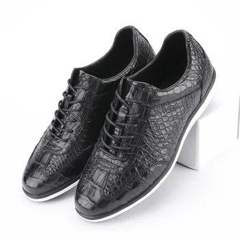 2020 Vanzare nou din piele de crocodil adidasi casual barbati pantofi de nunta zapatos de hombre bărbați mocasini chaussure homme transport gratuit