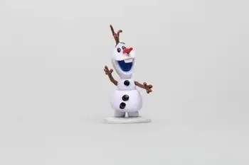Disney 6pcs/Set Anime Jucării Pentru Copil Zăpadă Regina Anna Elsa Cifre Kristoff, Sven Olaf Pvc figurina Jucarie Play Set Jucarii Clasice