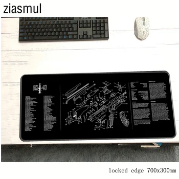 Ar10 padmouse 700x300mm blocat marginea pad pentru mouse-ul notbook calculator mousepad fnfal gaming mouse pad gamer pentru laptop mouse-ul mat