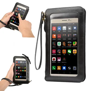 Noua din Piele de Caz cu Ecran Tactil + Mic Umăr, Crossbody Husă + Portofel Geanta pentru Samsung Galaxy Note 5 4 3 2 7 Telefon Mobil Sac