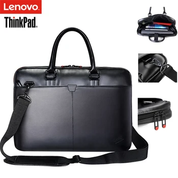 Lenovo ThinkPad Geanta de Laptop de Saci de Umăr Piele Bărbați și Femei Geantă de mână Servieta T300 De 15.6 inch și de mai Jos Notebook Laptop
