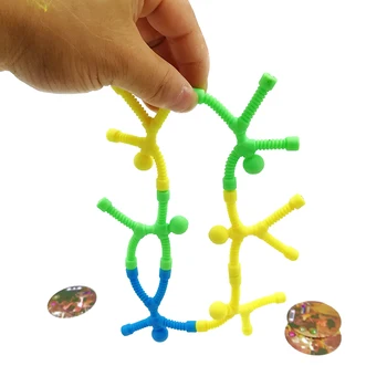 8pcs/lot Magnet de Frigider Bărbați, Copii Jucărie Amuzant Magnetic de Acțiune Figura Parte Frământa Senzoriale Jucărie Antistres Gadget pentru Autism Anxietate