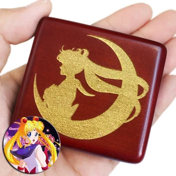 Sinzyo lucrate Manual din Lemn Sailor Moon Muzica cutie de Cadou Pentru Craciun/Ziua de nastere/ziua Îndrăgostiților cadou boxs