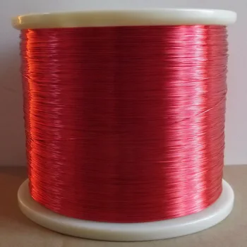 1000 Metri/buc Ac 1-155 Roșu Sârmă Magnet 0,1 mm Sârmă de Cupru Emailat Magnetic Bobina de Lichidare 0,1 Mm