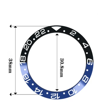 Bezel ceramica Introduce Ceas de Înlocuire Inel de 40mm Rolex GMT Ceas Accesorii