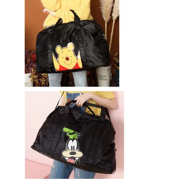 Disney mickey mouse-ul de messenger geanta de umar Minnie geanta de nailon Impermeabil femei geantă de umăr mare capacitate sac de călătorie