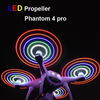 STARTRC DJI phantom 4 Pro LED Flash Elice Pentru DJI Phantom 4 pro Accesorii Incarcator USB Reîncărcabilă 9450 Lame Noapte Zbura
