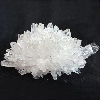 400-500g Naturale alb cristal grup de piatră originale demagnetizare purificare șoc de energie pendul