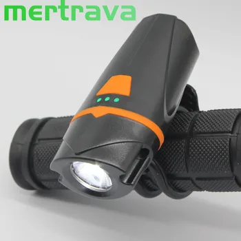 Față de Biciclete Lumina Lanterna Bicicleta cu Led Lanterna Far Bicicleta Lampa Ciclism rezistent la apa Lumina MTB USB Reîncărcabilă 350 Lumeni