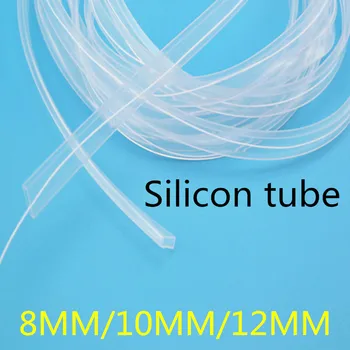 Tub de Silicon IP67 8 mm/10 mm/12 mm/15mm 5m/10m lungime pentru SMD5050 3528 3014 5630 ws2801 ws2811 ws2812b impermeabil led-uri benzi de Silicon