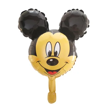 50pcs Folie de Aluminiu baloane Mini Minnie Mickey cap baloane decoratiuni en-gros consumabile partid Ziua de nastere pentru copii jucarii