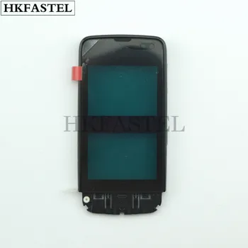 HKFASTEL originale Touch Cu Rama Capac Pentru Nokia Asha 311 RM-714 Locuințe Ecran Tactil Digitizer Senzor Frontal de Lentile de Sticlă panou