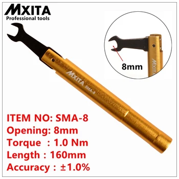 MXITA SMA cheie dinamometrică conector RF deschiderea 8MM electrommunication Coaxial Adaptor convertor Direct goldplated cheie