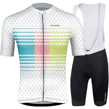 2019 RUNCHITA ciclism jersey cu mâneci scurte set de ciclism de îmbrăcăminte sport în aer liber bărbați mtb ropa ciclismo Ciclism Jersey Set