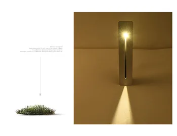 3W Lumini de Perete LED Încastrat Scara de Interior Decor Pași Lampa Scara Scara Veioza Coridor Aluminiu IP20 Cree Cu Cutie