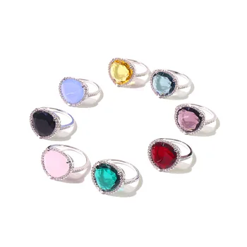 Personalitate de moda inel de oțel titan bijuterii de culoare rafinat simplu cuplu de stil pentru a trimite un cadou pentru un iubitor de 2019 nou cald