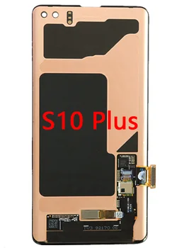 NOUL SUPER AMOLED S10 Plus LCD Pentru SAMSUNG Galaxy S10 Plus G975 G975F G975F/DS Ecran Tactil Digitizer asamblare cu pixel mort