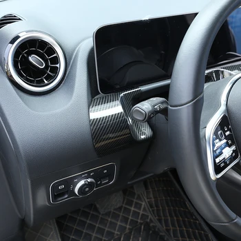 Fibra de Carbon ABS Pentru Mercedes-Benz B-Class W247 B200 2019-2020 Centrală de Aer Conditionat de Control Panou Decorativ Accesorii