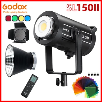 Godox SL150II SL-150W II Video cu LED 150W Lumina Bowens Muntele 5600K lumina Zilei Echilibrat Wireless 2.4 G X Sistem pentru Camera Interviu
