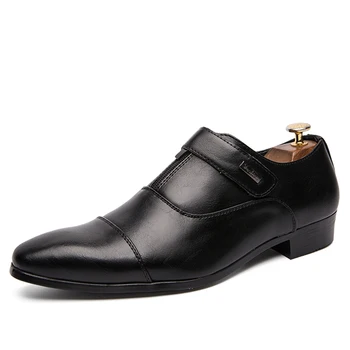 JUNJARM Nouă Bărbați Pantofi pentru Bărbați Calitate Oficială Pantofi Dantela-up de Oameni de Afaceri Oxford Pantofi Brand European Oameni Petrecere de Nunta Pantofi