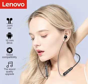 Original Lenovo QE03 Sport de Susținere Magnetic Wireless Bluetooth Căști Muzica Binaurale Stereon In-ear Cască Pentru Toate Telefoanele