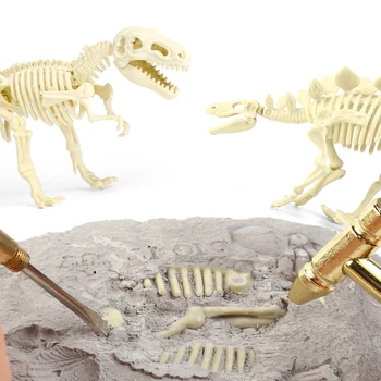 29cm Dinosaur Skeleton Excavation Set 11