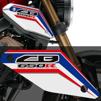 Pentru Honda CB650R Rezervor Tampon Protector Corpul Capacului Lateral Autocolante font CB 650R de Protecție Autocolant Decalcomanii Emblema de Combustibil Logo-ul 2019 2020
