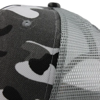 [FLB] Camo Mesh Șapcă de Baseball Barbati Camuflaj Capace Masculino Pălărie de Vară pentru Bărbați Armata Șapcă de Camionagiu Snapback Hip Hop Tata Pălărie F141