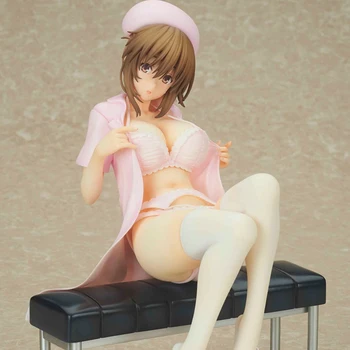 24cm Anime Boku La Asistenta Nu Kenshuu Nisshi Akagi Mio Fete Sexy figurina PVC Modelul de Colectare Păpuși Jucarii pentru Cadouri