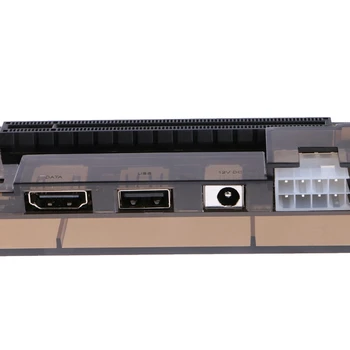 PCIe, PCI-E V8.4D EXP GDC Extern Laptop cu placa Video Doc / Laptop Docking Station (Mini PCI-E Versiune de interfață) Nou Sosit