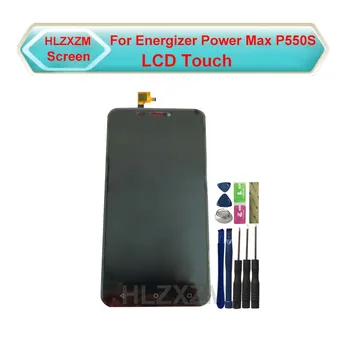 Pentru Energizer Putere Max P550S Display LCD Cu Touch Screen, Digitizer Inlocuire Cu Instrumente+3M Autocolant