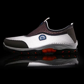 Barbati Pantofi ochiurilor de Plasă Respirabil Sport Funcționare a ochiurilor de Plasă Gol Sport Casual Pantofi Casual Non-alunecare, rezistent la Uzura Walking Sneaker YS-CUMPARA