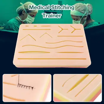 Medicale Piele Sutura Chirurgicală Kit de Formare Pad Rana sutura modulul de Sutură Pad Trauma Accesorii pentru Practică și Instruire Utilizare