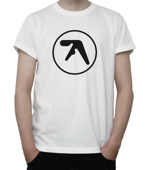 Aphex Twin Inspirat Logo-Ul T-Shirt Electronic Muzica Techno Idm Acid Ambient Merch Moda Stil Clasic Tricou